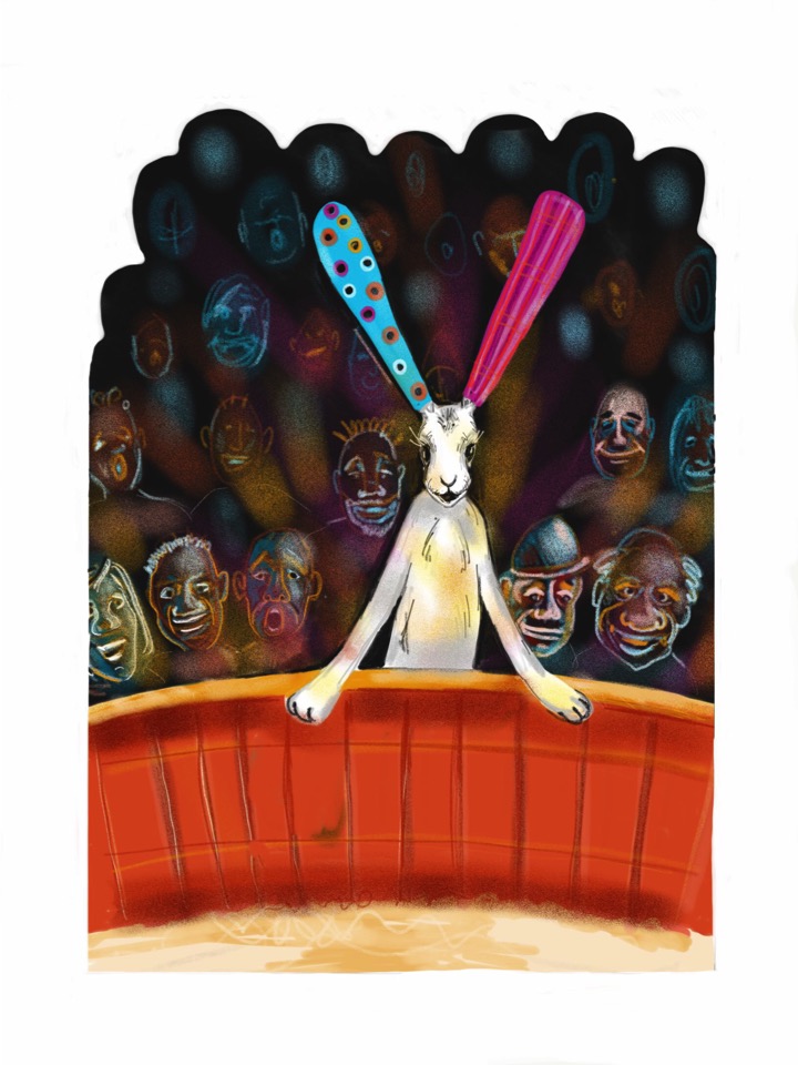 Cloth ears was amazed!!